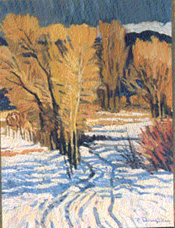 Winter in Taos