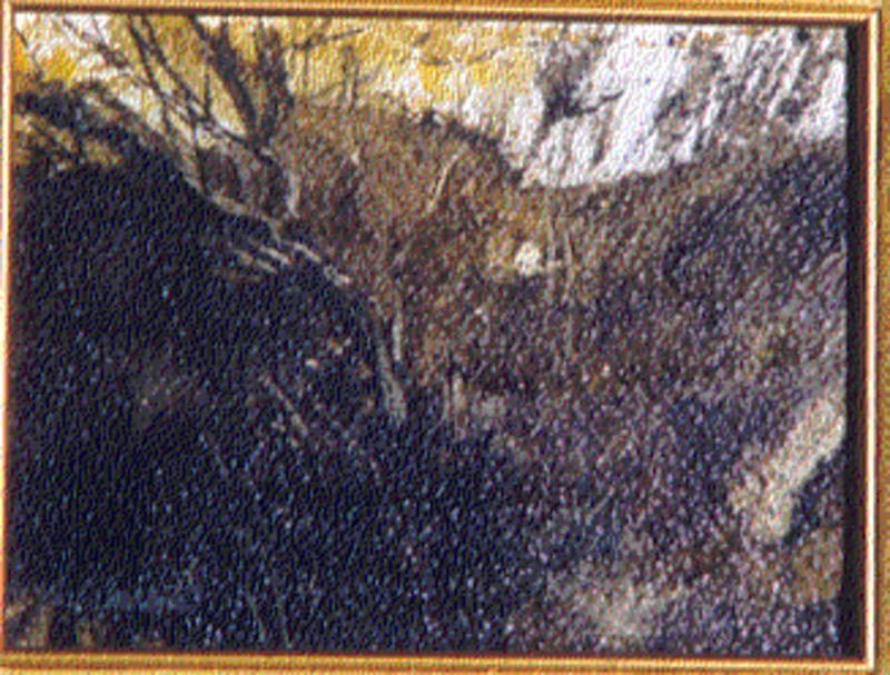 Untitled (Bare tree on hillside)
