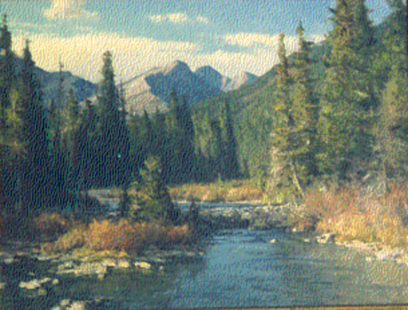 October on the Teton River, Montana