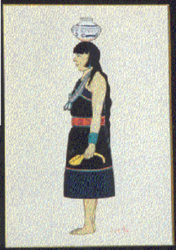 Ceremonial custom for carrying water