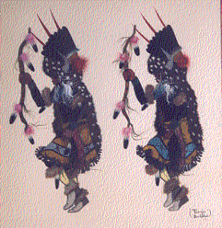 Kiowa dancers