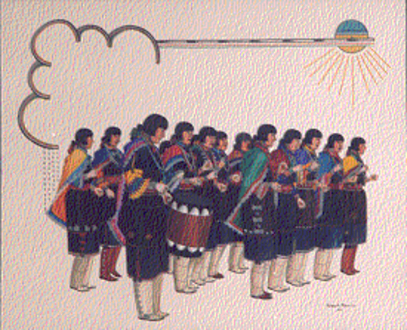 Untitled (Pueblo women singers)