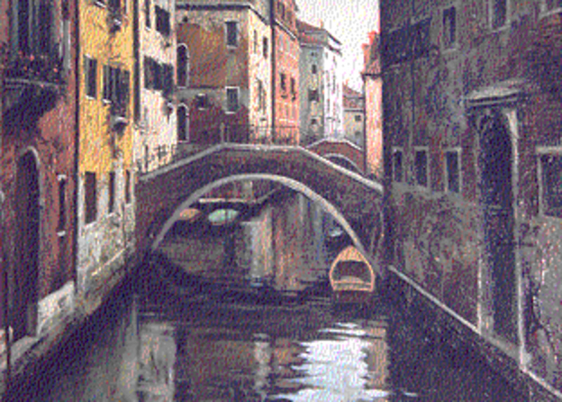 Untitled (Venetian canal scene)