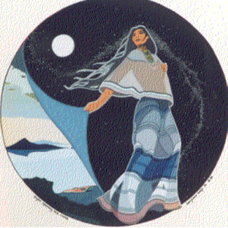 Night opening her cloak