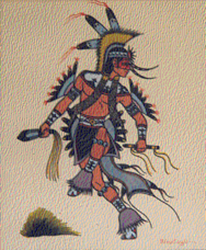 Untitled (Fancy war dancer)