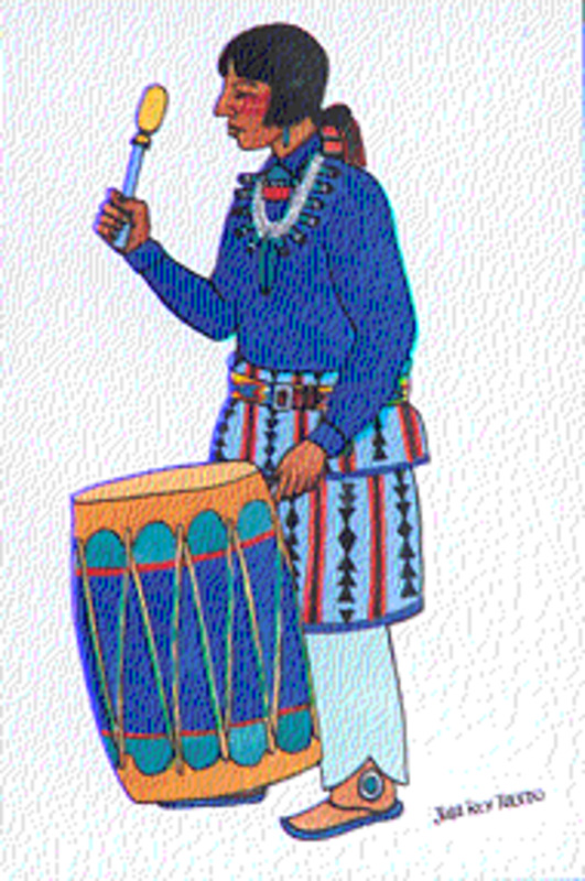 Untitled (Pueblo drummer)