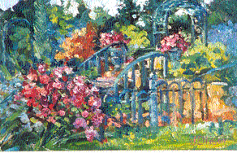 Victorian garden