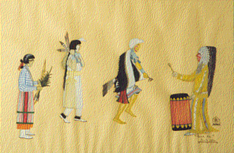 Four dancers