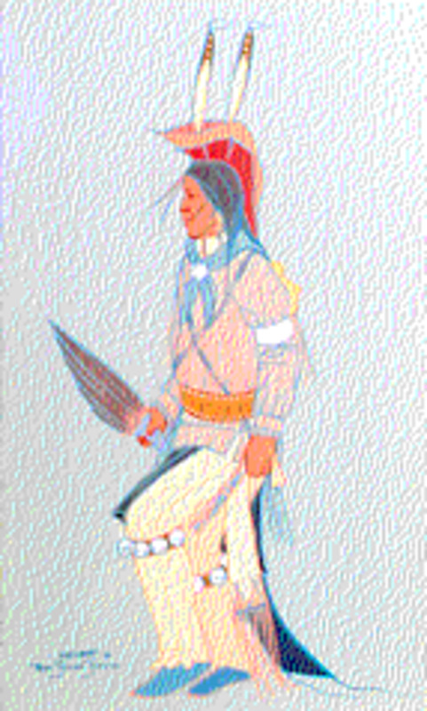 Oklahoma traditional dancer