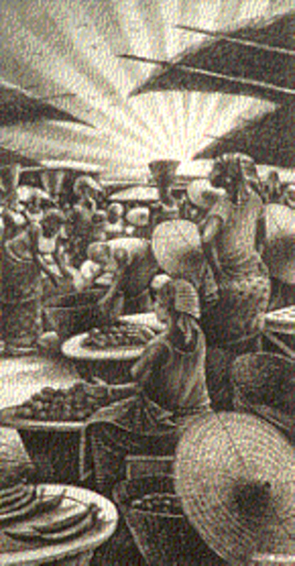 Untitled (African market scene #2)