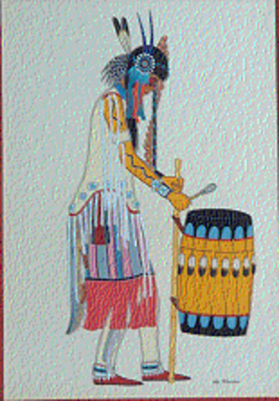 Zuni Comanche dancer