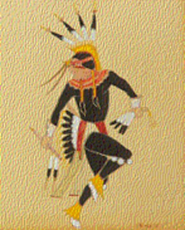 Untitled (Pow-wow dancer)