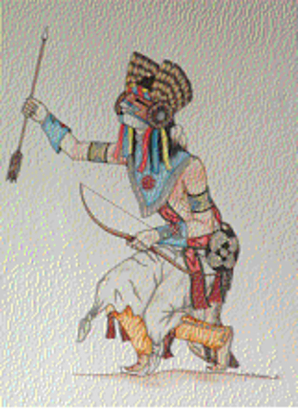 Untitled (Comanche hunter)
