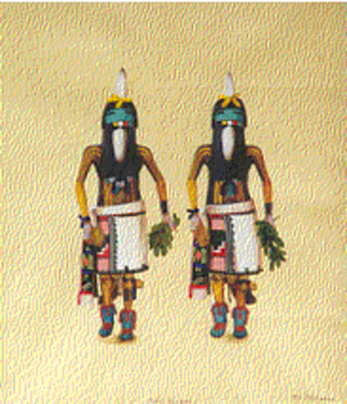 Long Hair Hopi Kachina