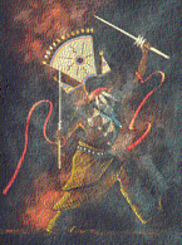 Apache dancer