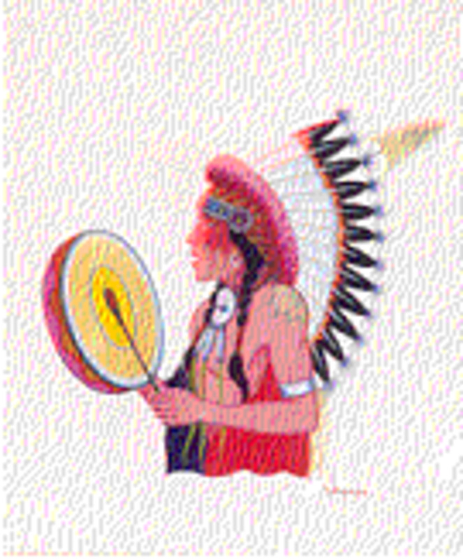 Ceremonial drummer