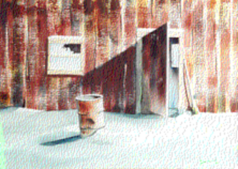 Untitled (Side of an old building)