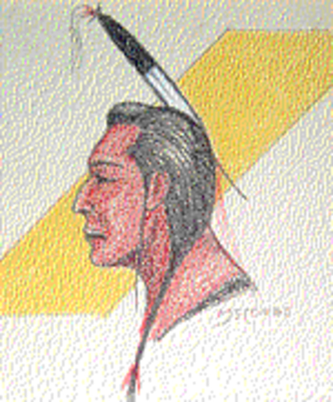 Untitled (Native American head)