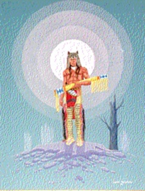 Cheyenne wolf warrior