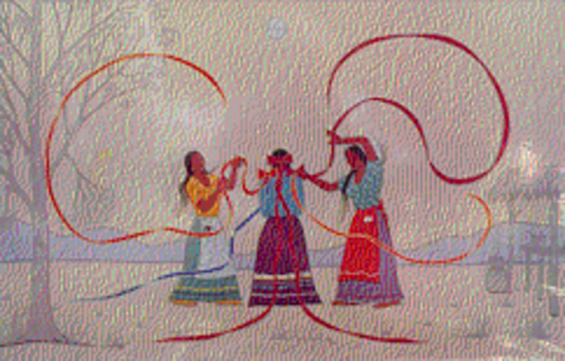 Ribbon dance