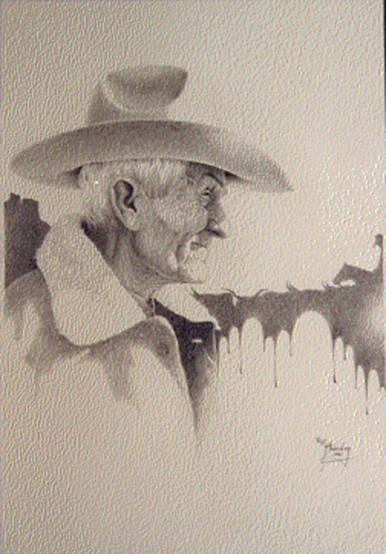 Old man with memories ("I was there")
