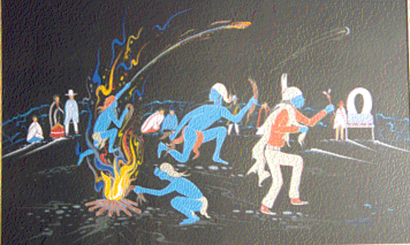 Fire dance