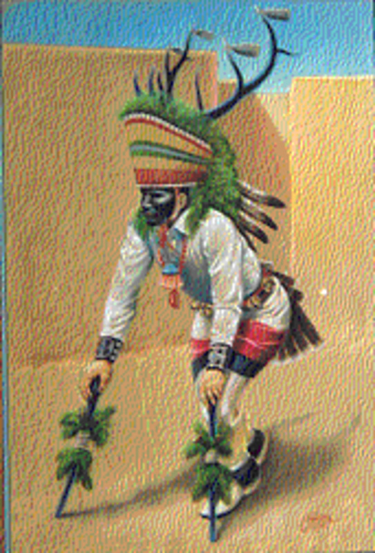 Dance for Brother Elk (Santa Clara elk dancer)