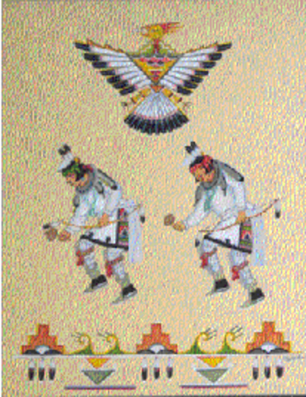 Snow bird dance